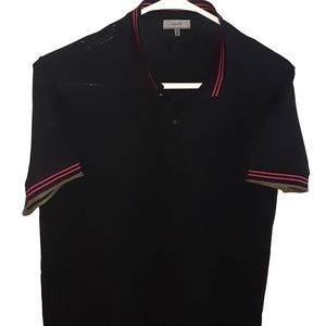 Lanvin "Yacht Mandarin collar polo"